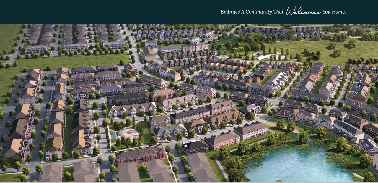 Oakpointe aerial community overview